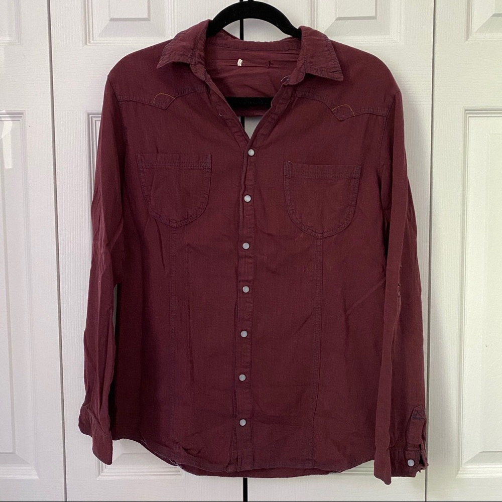 LF Open Back Button Down